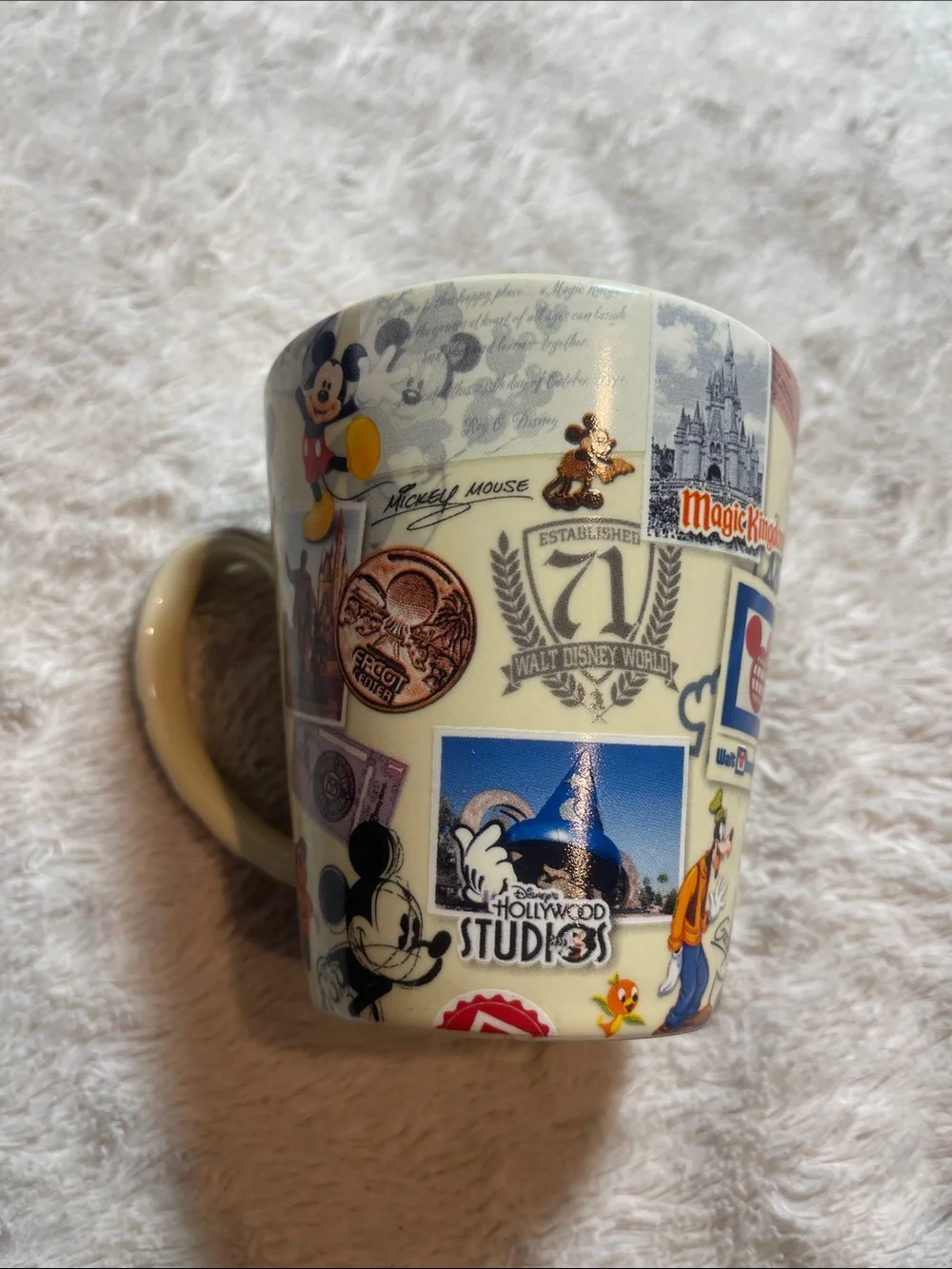 Disney World glass mug